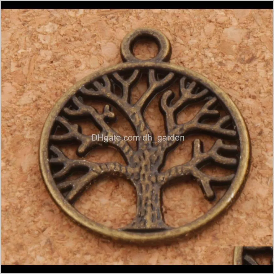 Family Tree Of Life Charms PendantsAntique Silver/Bronze/Gold Jewelry