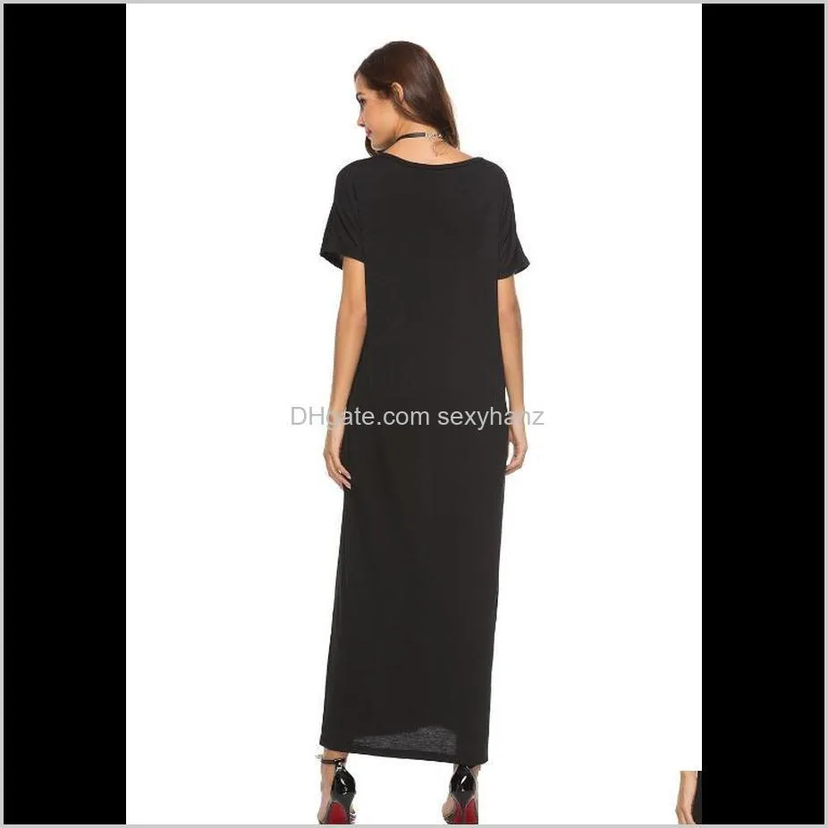 nightgown plus size nightdress long sleepwear short sleeve nightshirt causal homewear dress arabic middle east sleepwear dress