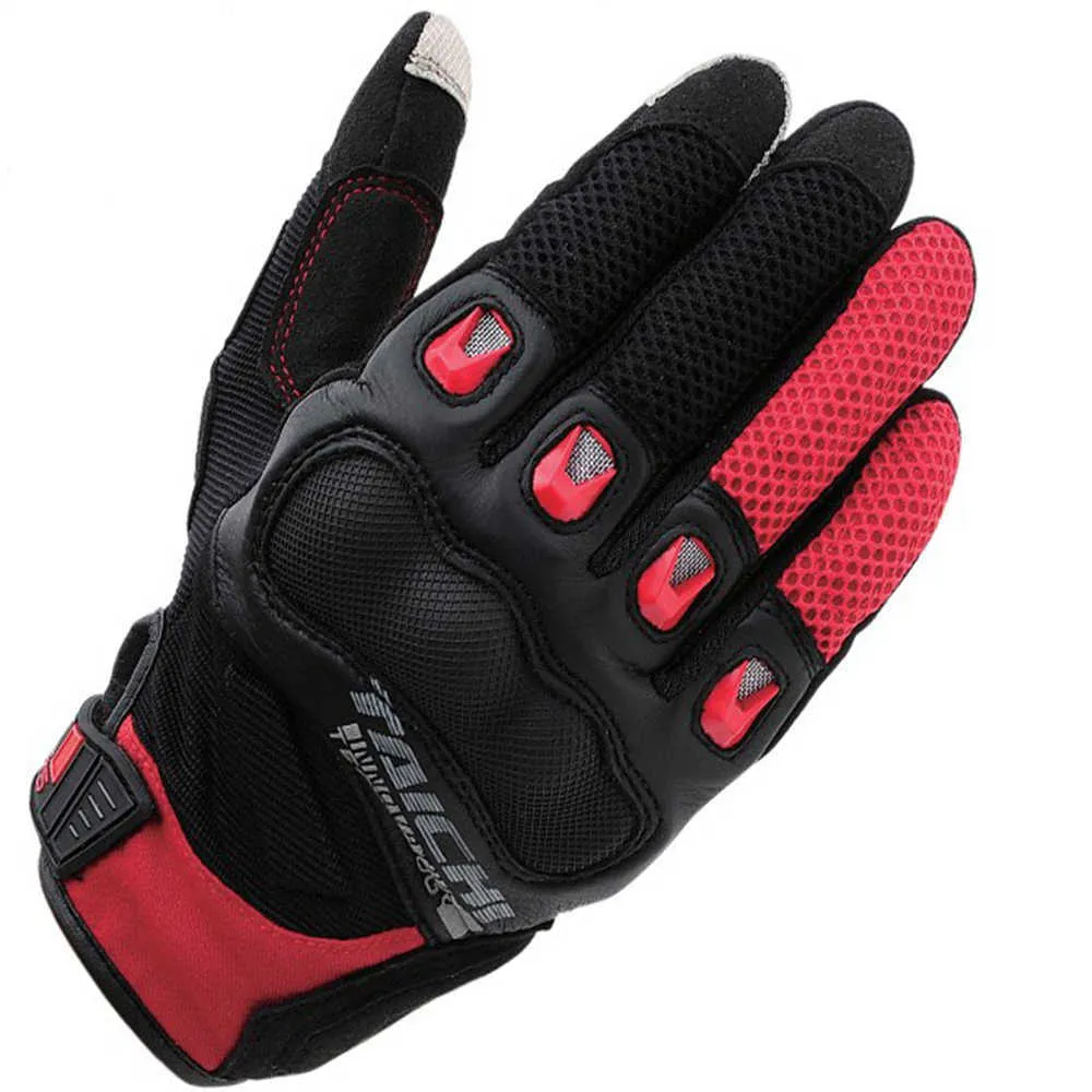 RS RST412 guantes de malla contra sobretensiones para montar en motocicleta, Scooter urbano, guantes de verano con dedos completos para exteriores H1022