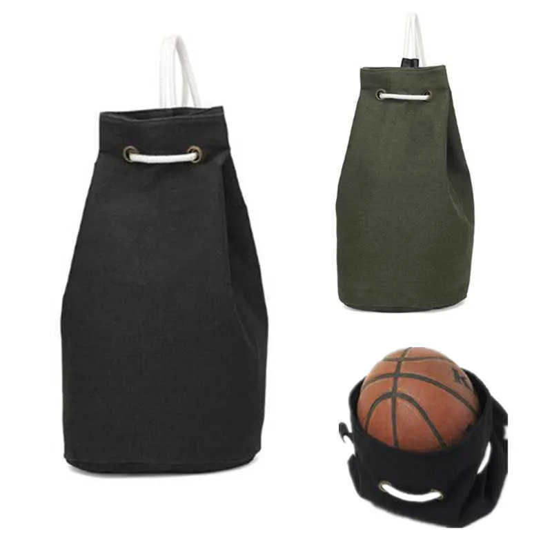 Moda Homens Saco De Ginástica Drawstring Buckpack Bucket Esportes Basquetebol Bolsas Para As Mulheres Fitness Canvas Rucksuck Sac de Esporte Mochila Q0705