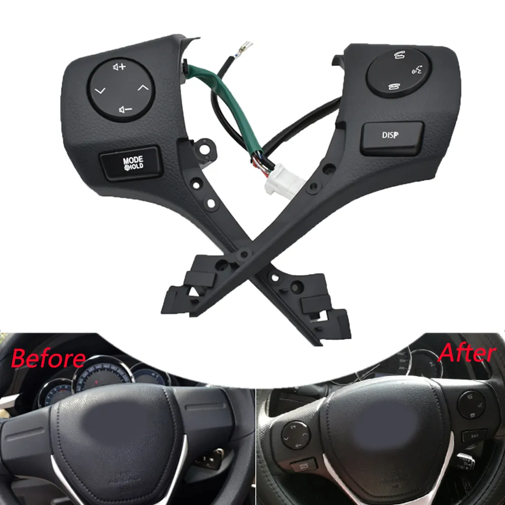 Кнопка Bluetooth Телефон Переключатель Рулевого Колеса Аудио Управление Для  Toyota Corolla RAV4 2014 2015 84250 02560 Автомобиль Стайлинг От 2 811 руб.  | DHgate