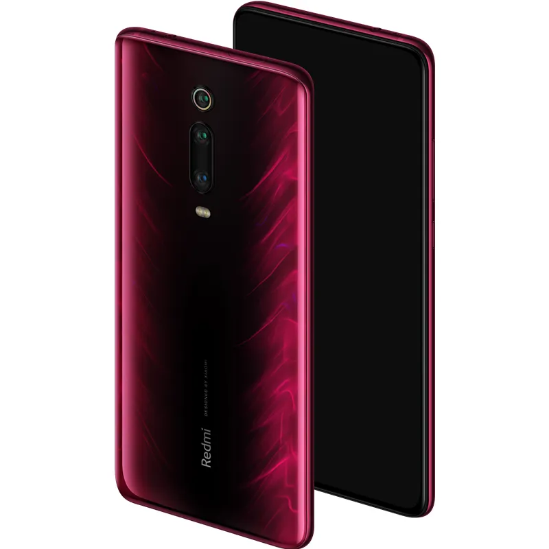 Orijinal Xiaomi Redmi K20 Pro 4G LTE Cep Telefonu 6GB RAM 64GB 128GB ROM Snapdraon 855 Octa Çekirdek 48MP NFC 4000mAH Android 6.39 "Tam Ekran Parmak İzi Akıllı Cep Telefonu