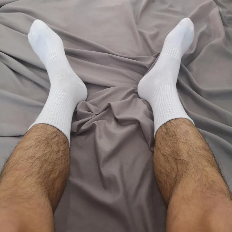 Integratie instant bouwer Mens Socks Sexy Men Cotton High White Or Black Stocking From Dongporou,  $24.41 | DHgate.Com