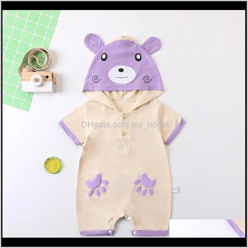 new 2021 newborn boy summer outfits overalls for baby boy`s child clothes 1st birthday pajamas jumpsuit 3o4d