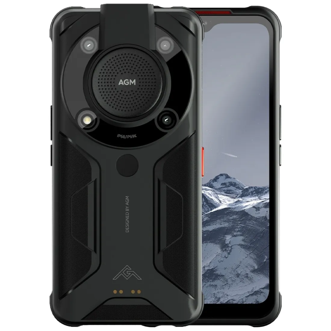 AGM Glory G1 US Versione 5G Telefono robusto, fotocamera per visione notturna, 8 GB + 256 GB Camere a triplo TACCIA, IP68 / IP69K / 810H Impermeabile antiurto impermeabile antiurto