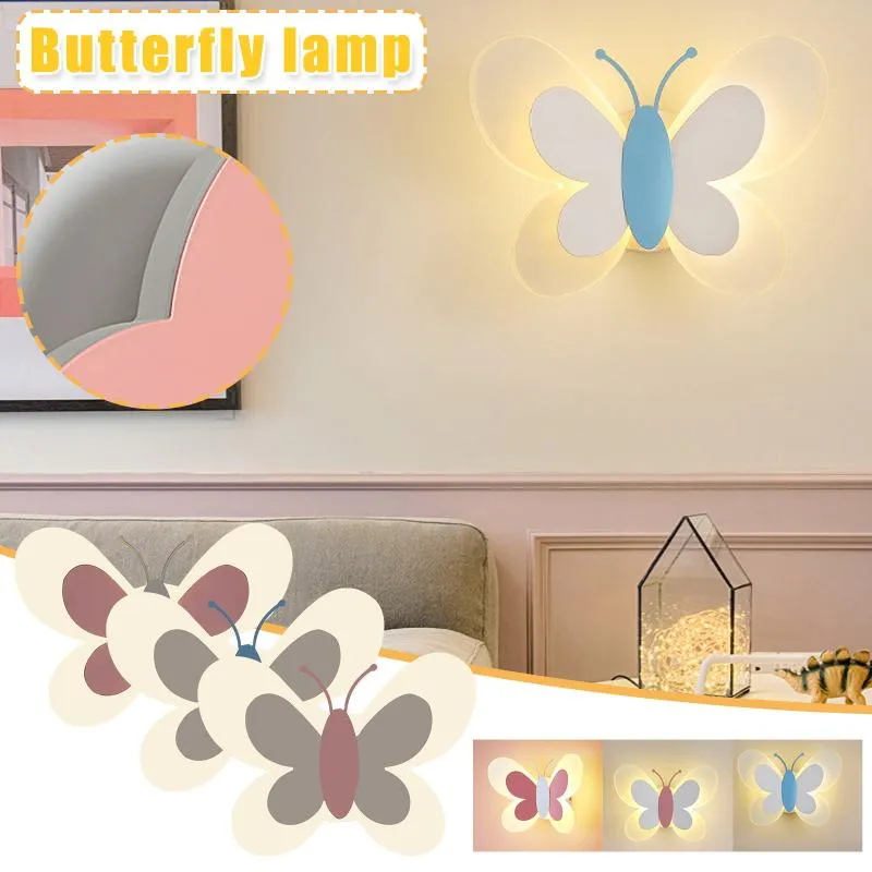 Wall Lamps Children's Room Lamp Bedroom Cute Background Decoration Art Hanging Home Decor