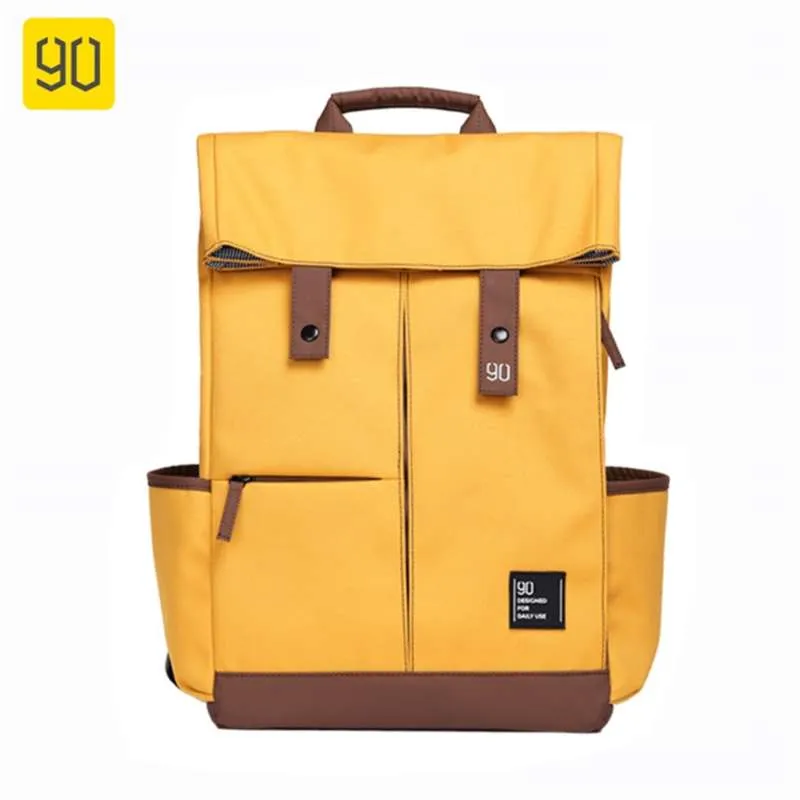 90FUN College Laptop Casual Rucksack Große Kapazität Ipx4 Wasserdichter Rucksack Unisex Mode 14/15,6 Zoll Computer Schultasche 210929