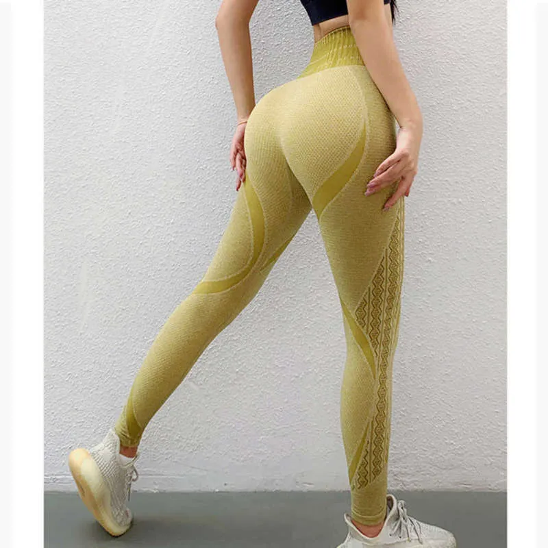 High Waist Seamless Push Up Gym Leggings With Pockets For Women Perfect For  Fitness, Yoga, And Sports Hollow Out Design With Scrunch Butt Style 210929  From Kong003, $14.45