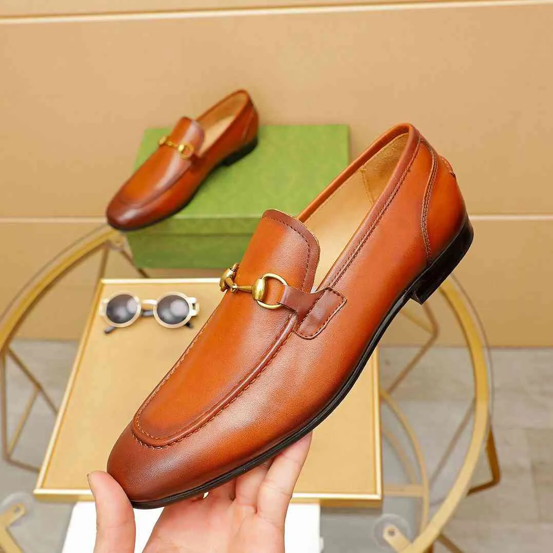 Luxury Brand Mens Oxfords Dress Casual Shoes Genuine Leather  display picture 2