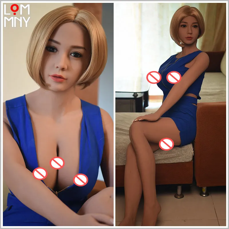 Lommny -ororal sexdoll complet corps tpe silicone gros sein poupée poupée top qualité TPES vagin chatte anal sexy sexy jouet sexy