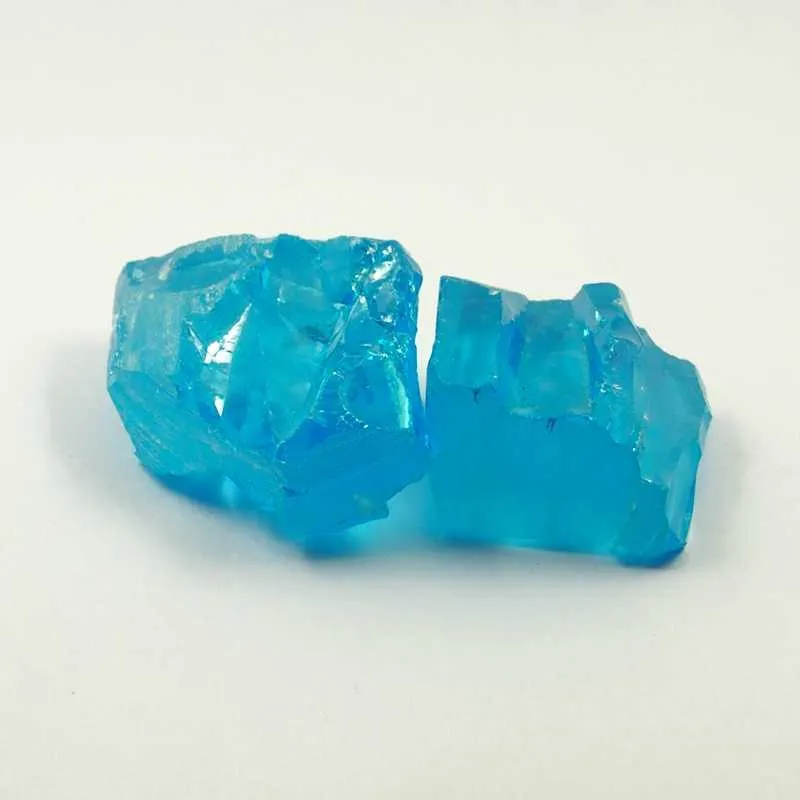 0.2kg / bag zircone Laboratorio ruvido Laboratorio Produzione cubica Zirconia Pietra Pietra Blu Topaz Materiale per la pietra preziosa H1015