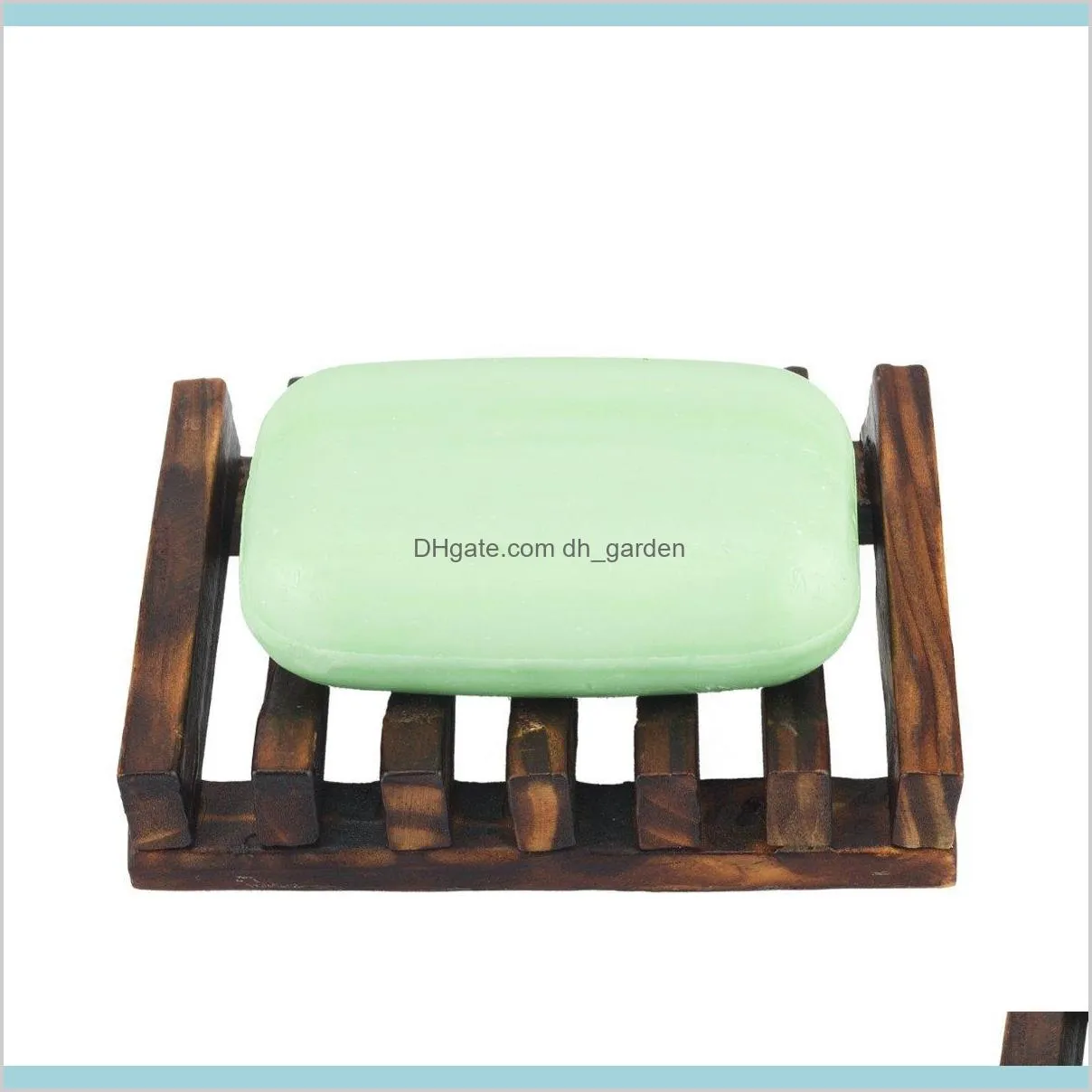 Wooden Natural Bamboo Soap Tray Holder