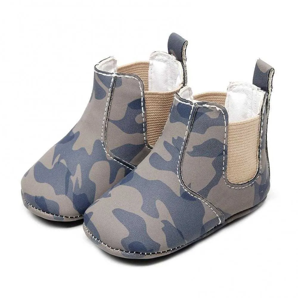 Moda Bebê Sapatos Inverno Quente Não-Slip Criança Meninas Meninos Criança Sapatos Macio Sola Primeiro Walker Boots 2021 G1023