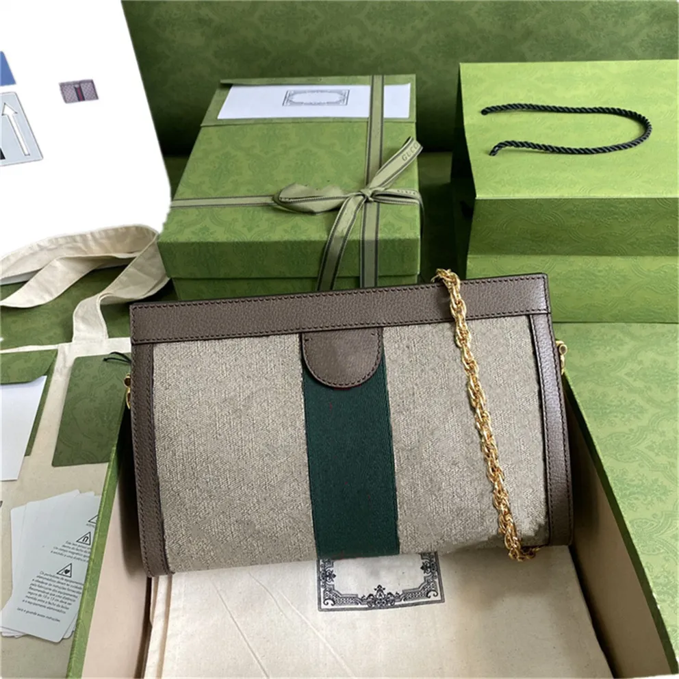 dicky0750 2021designer Handbags chain clutch lady crossbody bags classic Striped shoulder bag for women fashion chains purse handbag Envelope bags