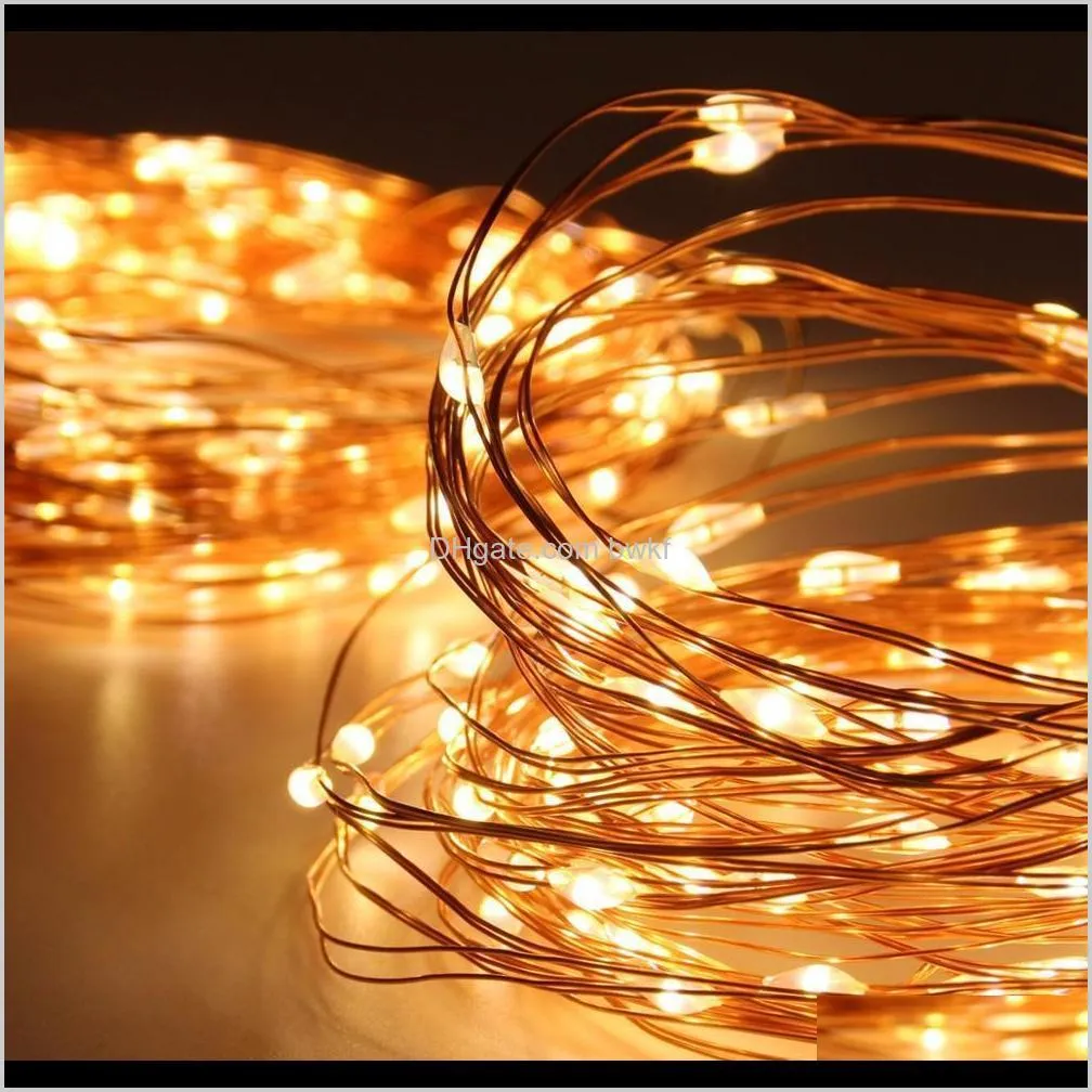 solar copper wire lights string merry christmas decorations for home christmas outdoor decor navidad xmas noel new year 201128