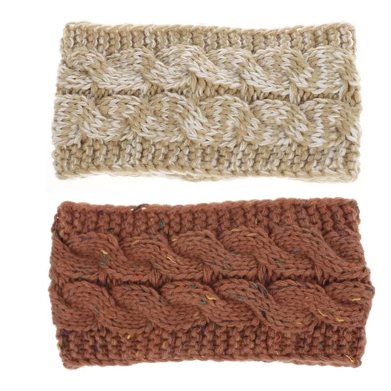 Knitted Twist Headband Women Winter Sports Ear Warmer Head Wrap Hairband Fashion Hair Accessories