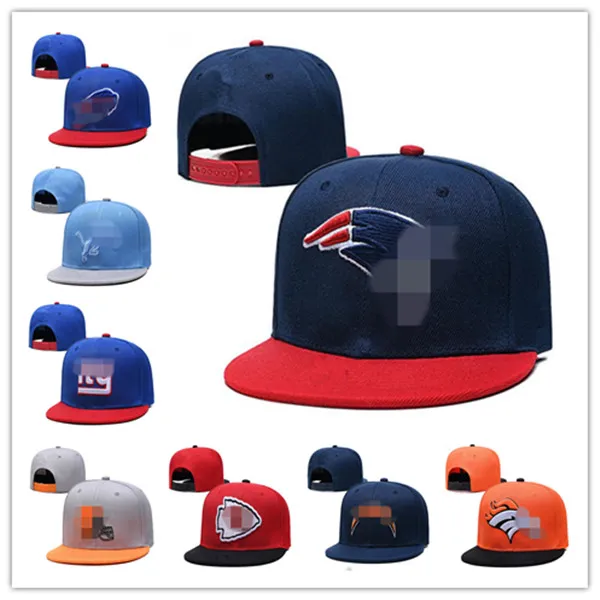 Mais recentes TODOS 32 Equipes Caps Futebol Snapback Bonés 2021 Draft Cap Fashion em stock Top Quality Hat Order HHH