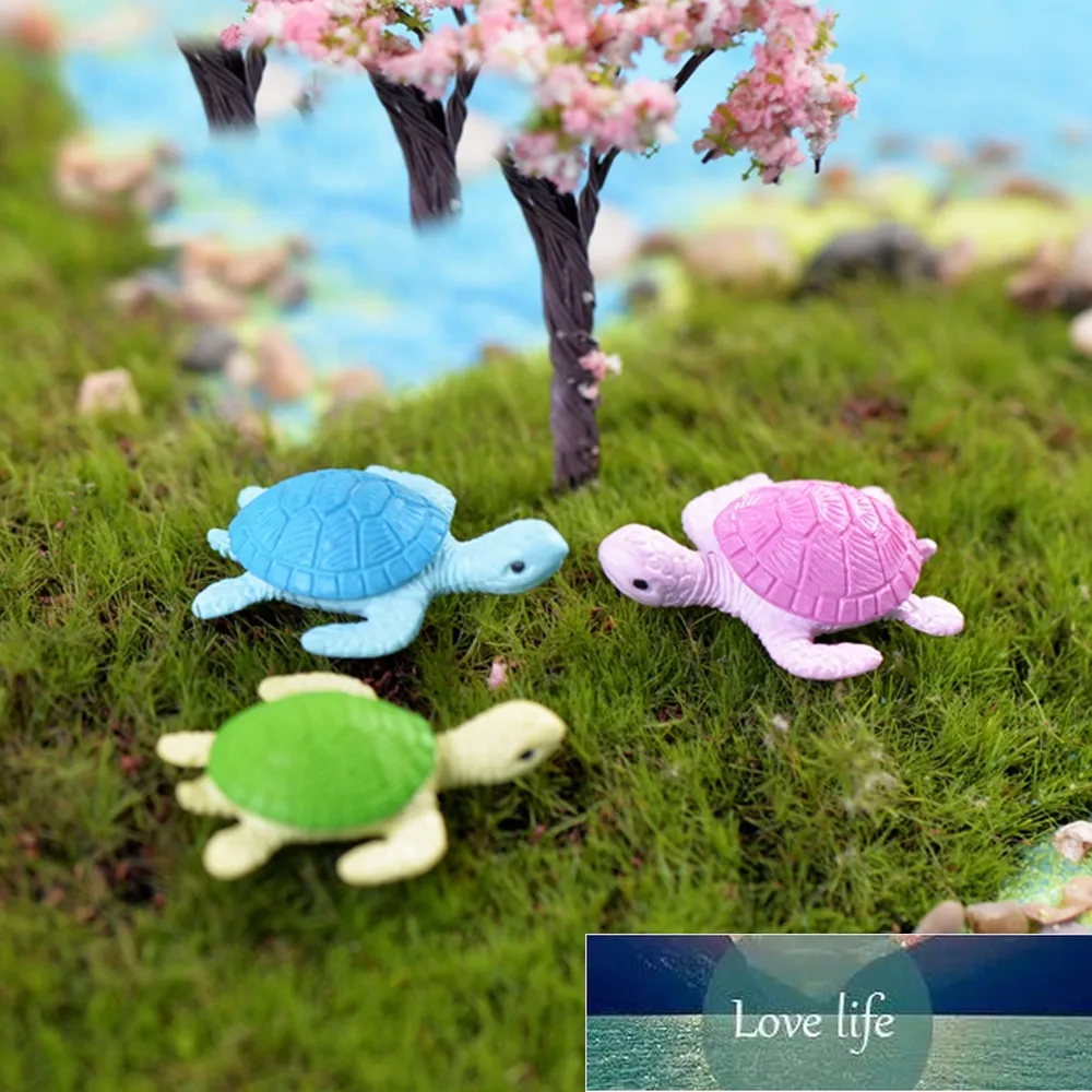 WOZADU 300 PCS Luminous Mini Resin Turtles – Tiny Figures For Crafts, Fairy Gardens, & Miniatures - View #4
