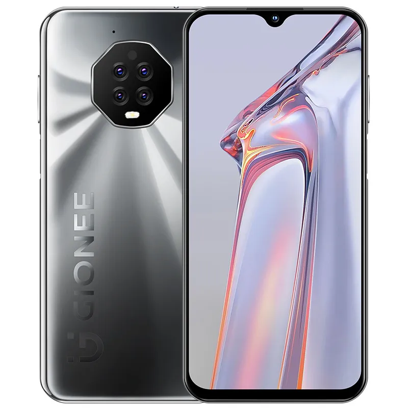 Téléphone portable d'origine Gionee M3 4G 8 Go de RAM 128 Go 256 Go de ROM MTK Helio P60 Octa Core Android 6,53 pouces Plein écran 16,0MP AF 5000mAh Face ID Fingerprint Smart Cell Phone