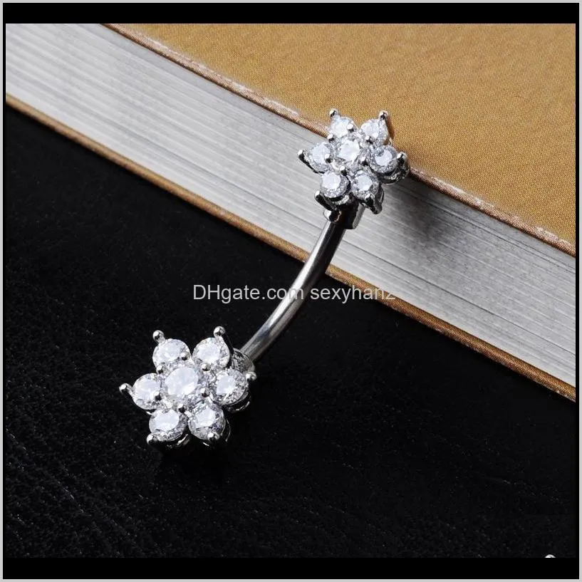 d0892 ( 1 color ) nice styles clear color navel belly button ring piercing body jewlery 1.6*11*5/8 belly ring body jewelry