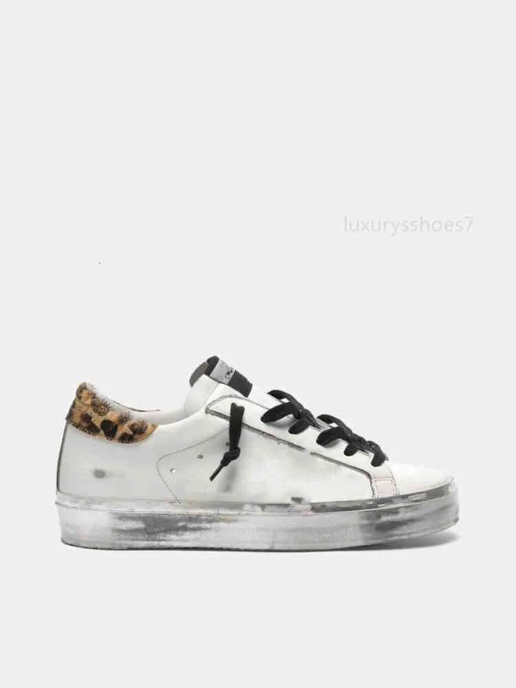 大人気商品セール イタリアゴールデンこんにちはスニーカープラットフォームソールカジュアルシューズクラシックホワイトドール 汚れた汚れた汚れた緑のファッションヒョウテールマン女性靴do41yemianbu 毎日低価 Vtech Computer Com