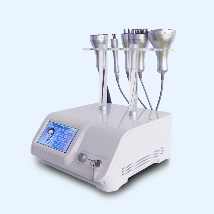 2021 Taibo 5 1High 품질 80K RF Cavitation 바디 슬리밍 기계 / 진공 뷰티 장치 / Liposlim 마사지 지방 장비 감소