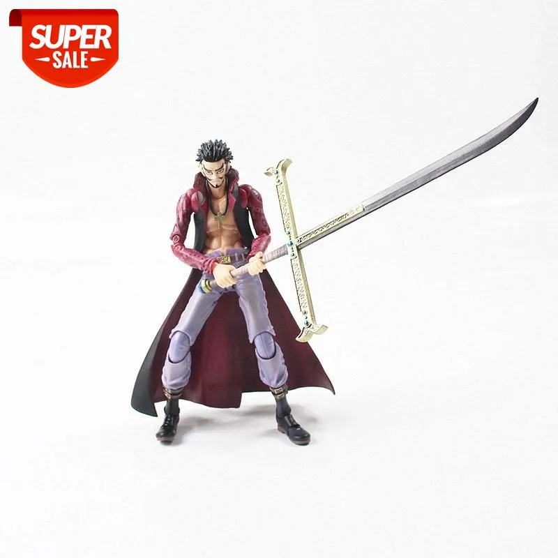 Uma Peça Dracule Mihawk Preto Pequenos Brinquedos Espada Ofício