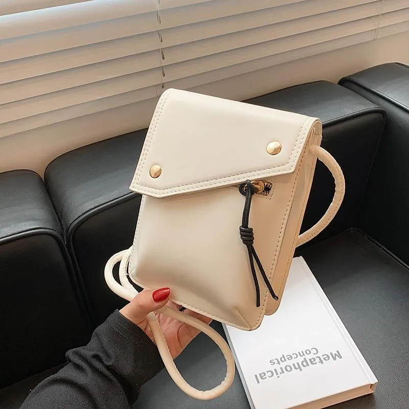 Shoulder Bags Original Design Bag Women's All-match Messenger 2021 Fashion High-end Square Mobile Phone
