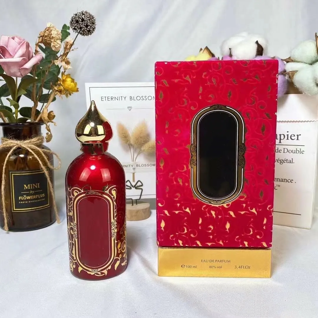 Erkek ve kadın koleksiyonu için nötr parfüm püskürtme 100 ml eau de parfum çiçek suiti Hayati Arapça Koku mühürlü kutusu