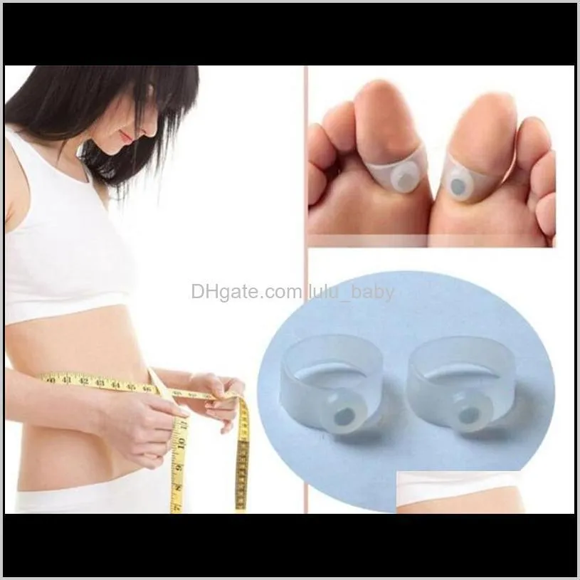 new thumb corrector bunion separator toe care clip foot toes protector magic slimming toe ring silicone foot health care beauty tools