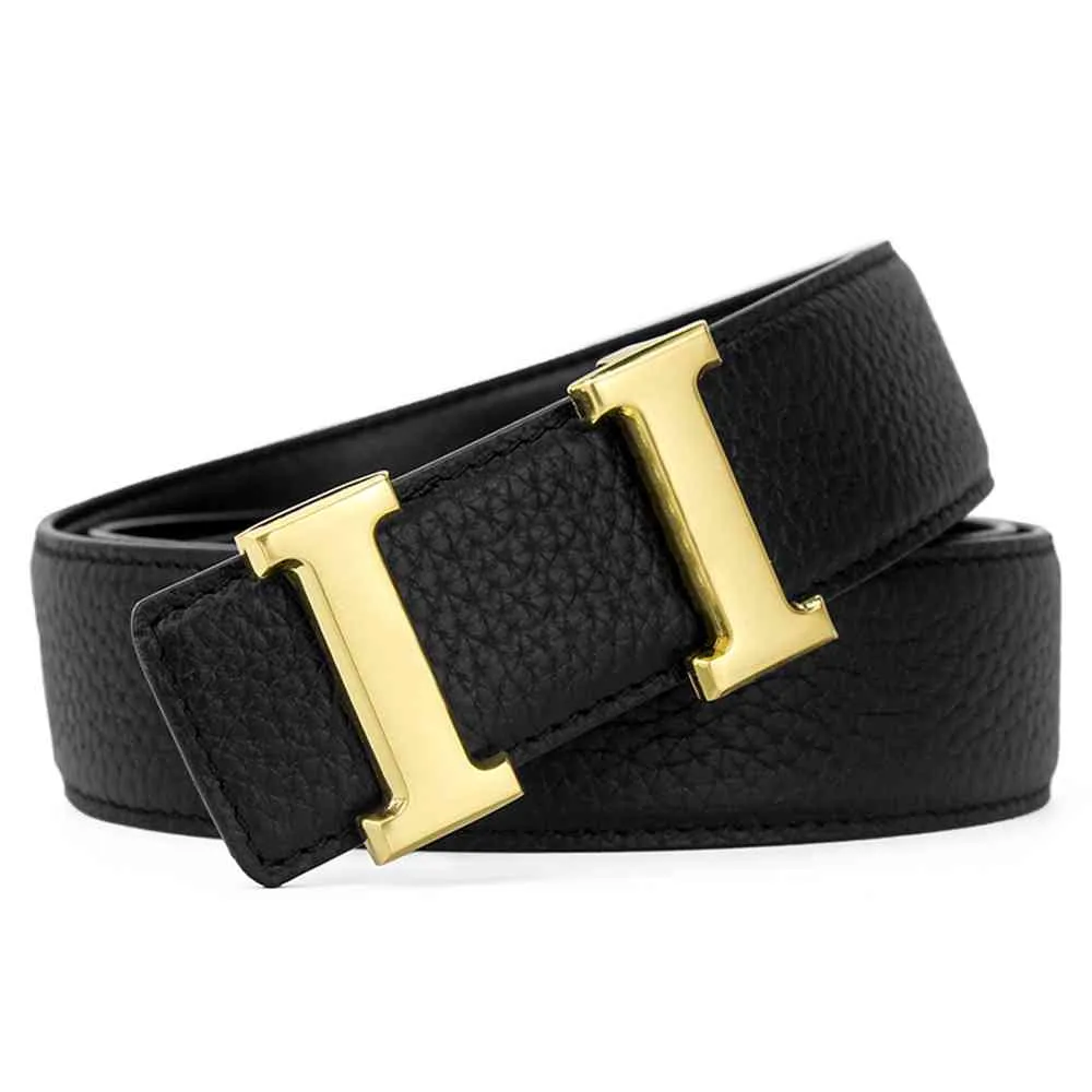 Cintura da uomo di design di alta qualità genuina molti colori opzionali moda cintura in pelle bovina per cinture da donna 34 mm con scatola grande