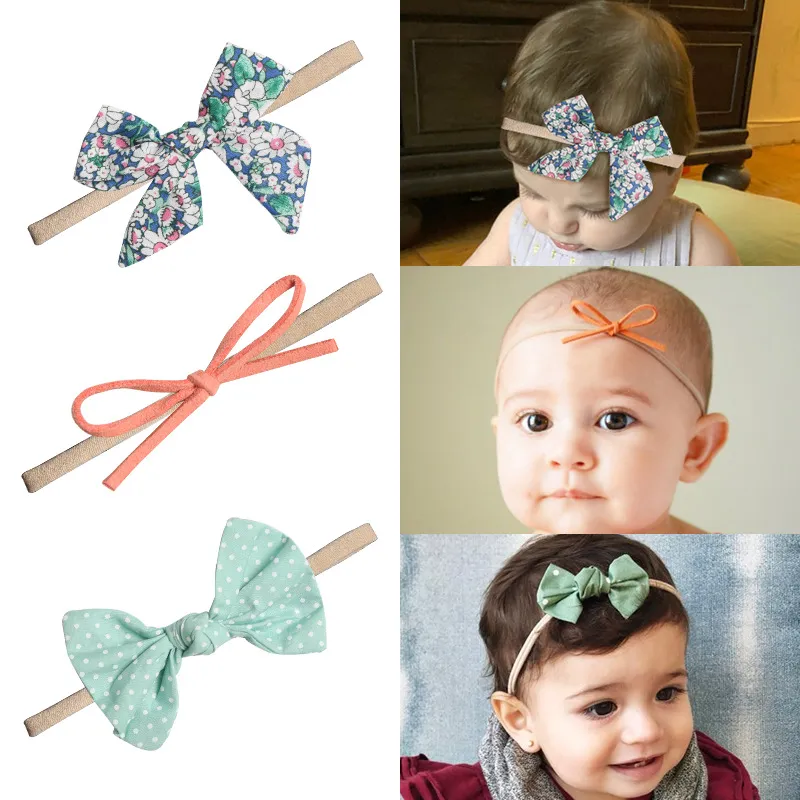 50 desenhos Europeu e americano bebê candy cores curva designer headband adorável bebê menina elegante cabelo arcos