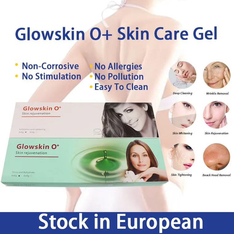 ЕС нет налоговой горячей продажи омоложения кожи и осветляния Glowskin O Gel Bubber Product Lumispa Nuskin Kit225