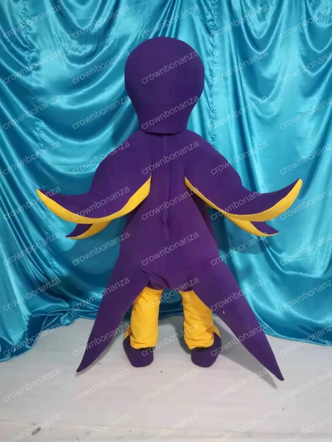 公式通販 ハロウィーンパープルタコマスコットコスチューム最高品質漫画アニメのテーマキャラクター大人サイズクリスマスカーニバル誕生日パーティー屋外服装 ブランド物 Mascontal Com Br