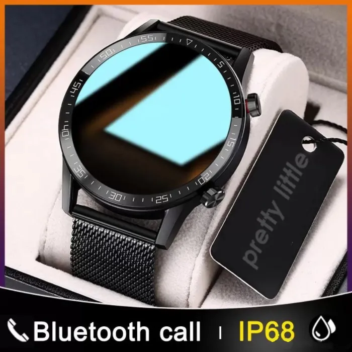 ID L13 Smart Watch Men IP68 Водонепроницаемый ECG PPG Bluetooth Call ECG PPG Bluetooth Call Engine Rate Beart Rate Fitness Tracker Спорт SmartWatch