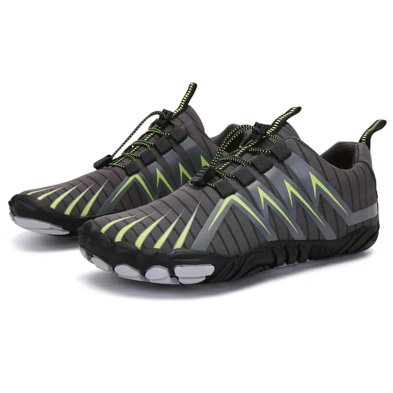 2021 Four Seasons Five Fingers Sports shoes Mountaineering Net Extreme Simple Running, Cycling, Hiking, green pink black Rock Climbing 35-45 nine