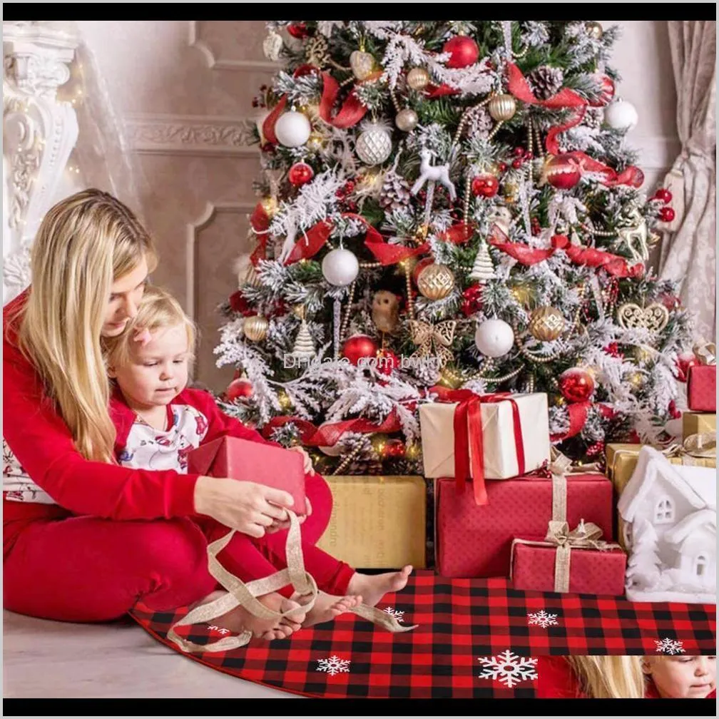 48 inch christmas tree skirt merry christmas decorations for home christmas tree ornament xmas navidad gifts new year 2021 201130