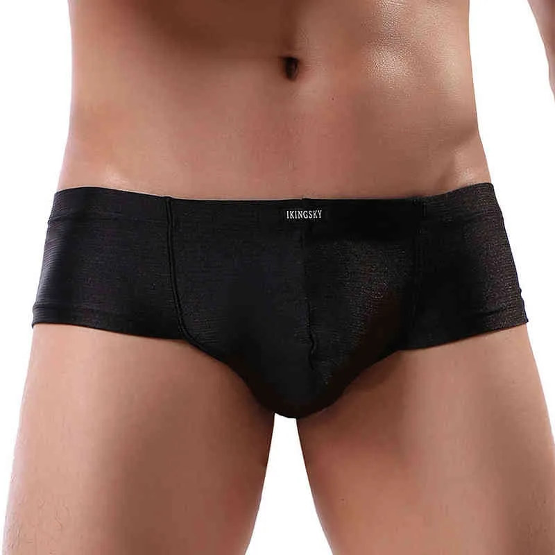 iKingsky sous-vêtements effrontés pour hommes Sexy Mini Cheek Boxer Stretch brésilien dos hommes sous culotte H1214300c