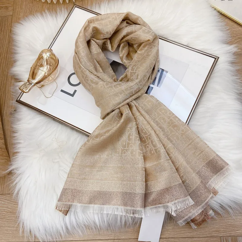 21ss fashion designer shawl scarf high quality women winter wool scarf warm 180cm*65cm