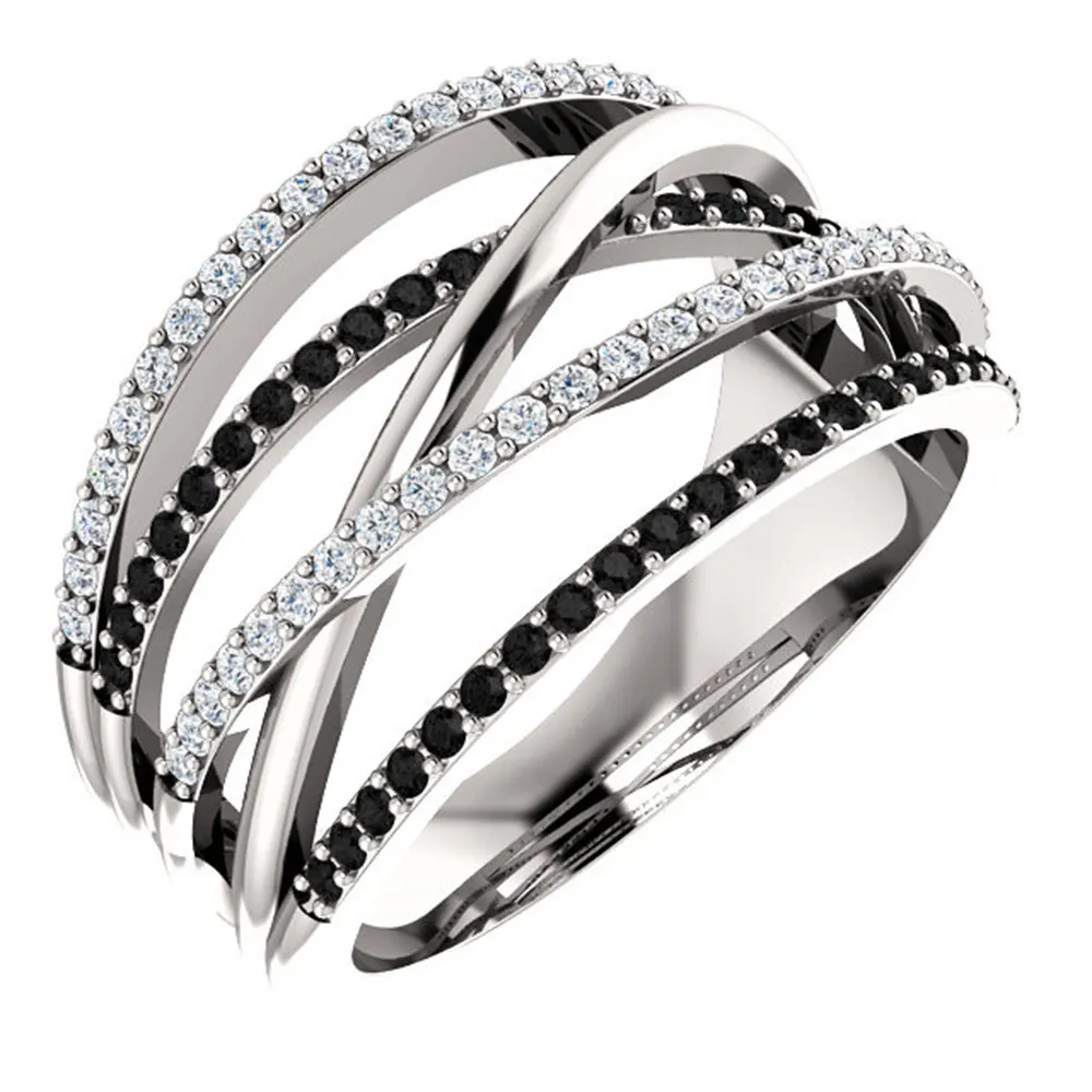 Silberfarbener Ring mit natürlichem Zirkon, Geburtsstein, Braut, Verlobung, Hochzeit, Ring für Damen, Luxus-Legierung, Fingerband, eingelegter Ring