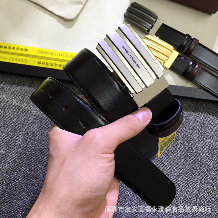 当店おすすめ品 新しいスタイルのメンズベルトヘッドレザーシンプルな汎用プレートバックル 入荷量 Vtech Computer Com