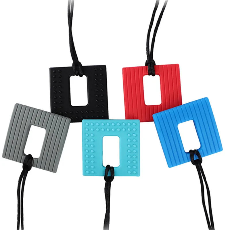 Skull Sensory Chewelry Necklace – BPA-Free Oral Motor Aid For Autism & ADHD