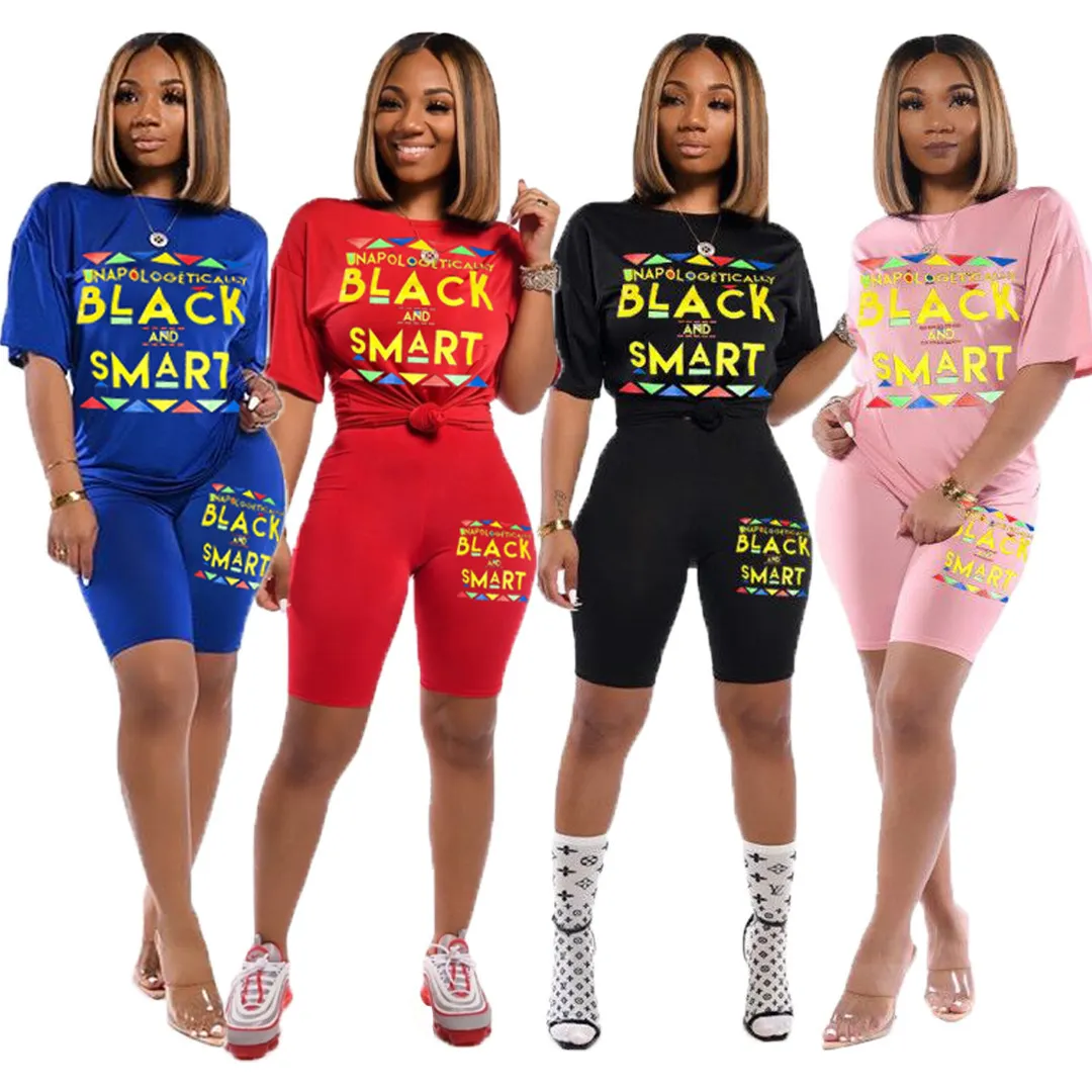 Women Designer Tracksuits Summer Shorts Sexig 2 Piece Set Letters Printed Fashion Casual Jogging Sportkläder Säljer