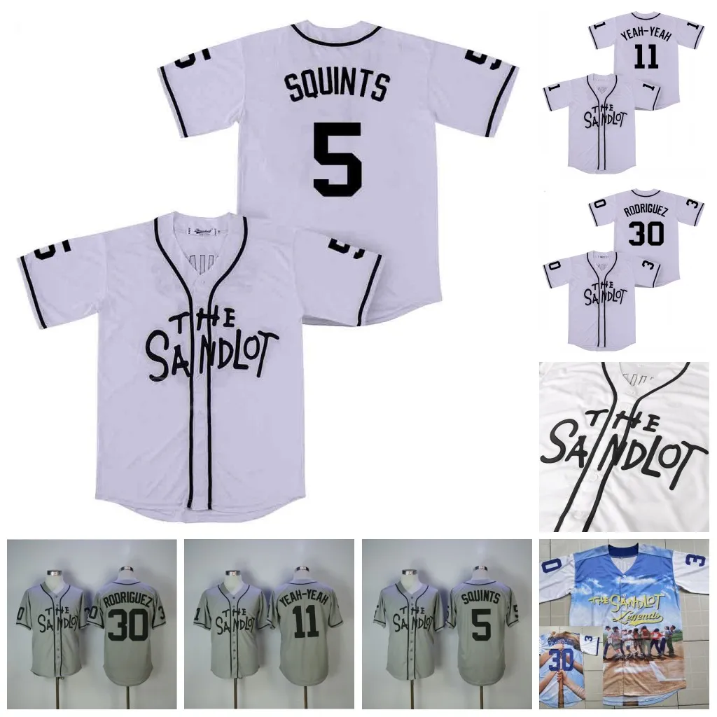 thumbnail image 2 of Sandlot Benny Rodriguez Jersey #5 - Movie Baseball Jersey With Stitched Numbers S-3XL 2 of 14