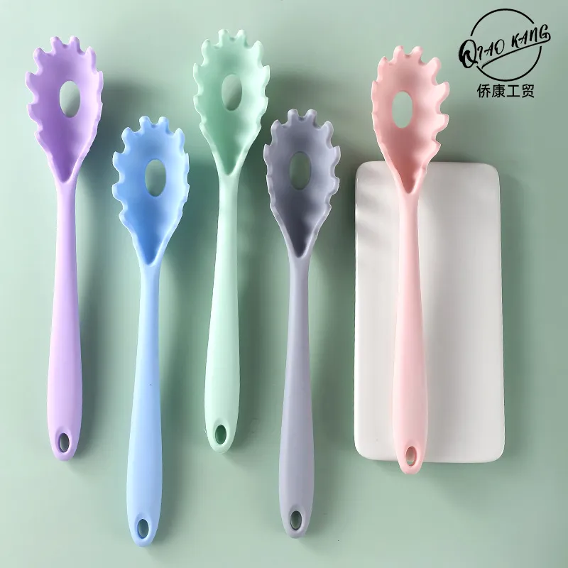 Home Kitchen Tools Silicone Pasta Schep Noodle Scoop Creative Integrated Cooking Tools