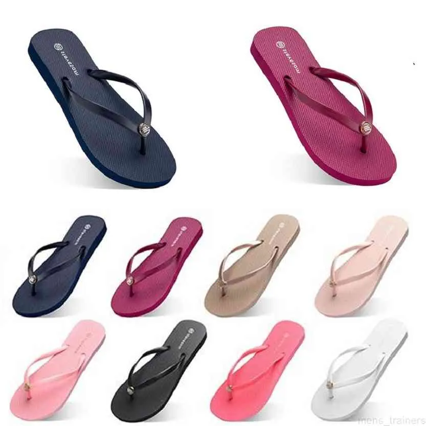 Slippers mode strand schoenen flip flops y15 dames groen geel oranje marine bule wit roze bruine zomer sport sneaker 35-38