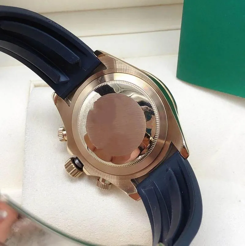 Fashion classic men`s 40mm automatic mechanical diamond watch mens adhesive tape folding buckle sport waterproof watches