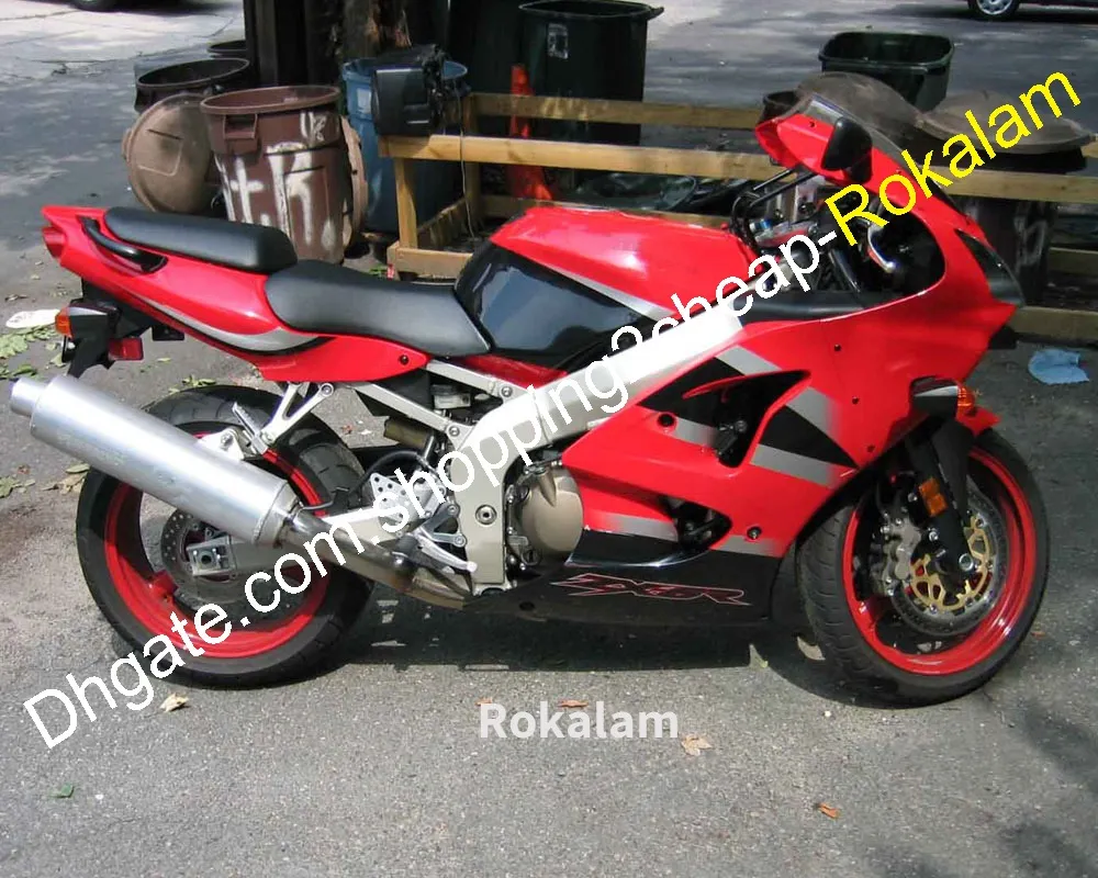 Motorcycle For Kawasaki Ninja ZX 6R ZX 6R 636 ZX6R 00 02 ZX636 ZX 636 2000 2001 2002 Fairing Red Black Aftermarket Kit Injection molding