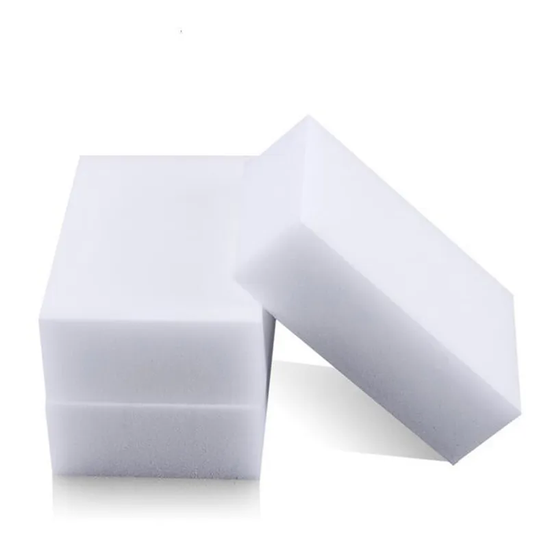 White Melamine Sponge Kitchen Cleaning Eraser Multi-functional Sponges Household Cleanings Tools Magic Wipe WH0036