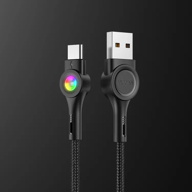 Высокоскоростная 3А Тип-C USB-кабель для данного кабеля быстрого зарядного устройства Тип C Зарядные кабели 1.2M с розничной коробкой CB-X8